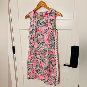 Lilly Pulitzer Mila Stretch Shift dress.  Size 6